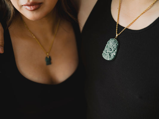 DRAGON FLYING OVER CLOUD PENDANT